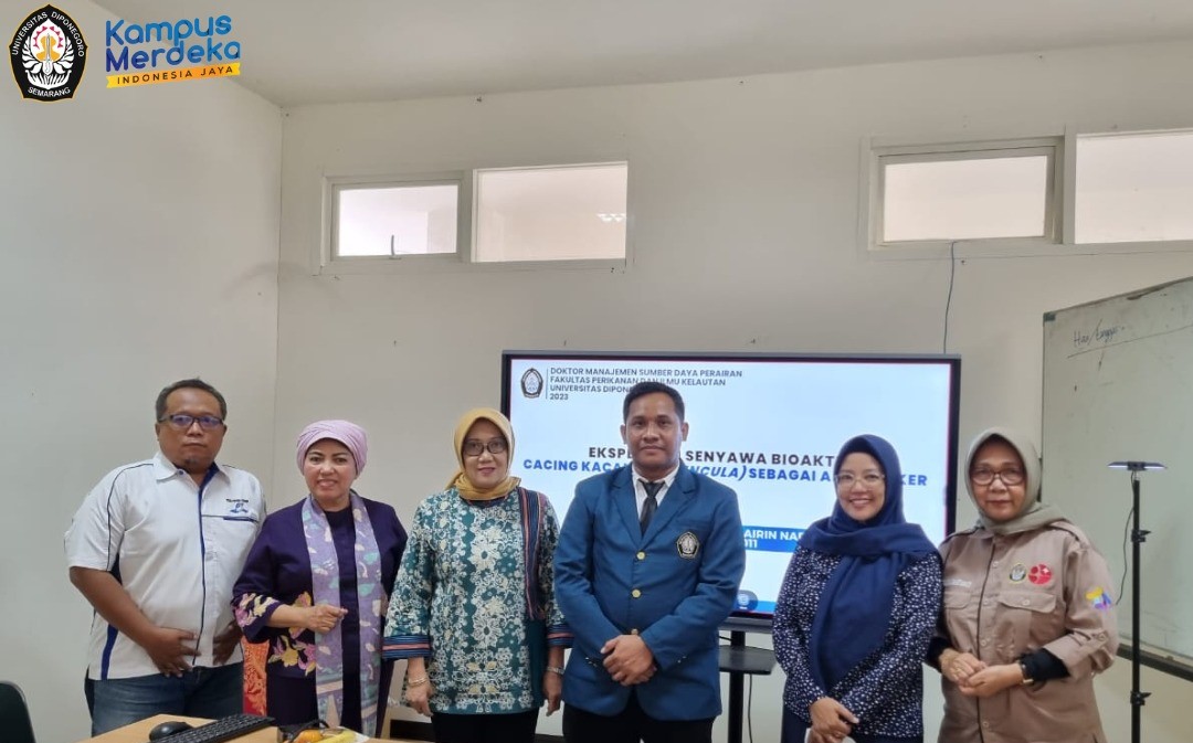 Colloquium Examination of Dissertation Proposal for Doctoral Program in Aquatic Resources Management by Laode Muhamad Hazairin Nadia