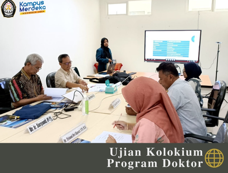 Ujian Kolokium Proposal Disertasi Program Doktor Manajemen Sumber Daya Perairan an Beta Indi Sulistyowati