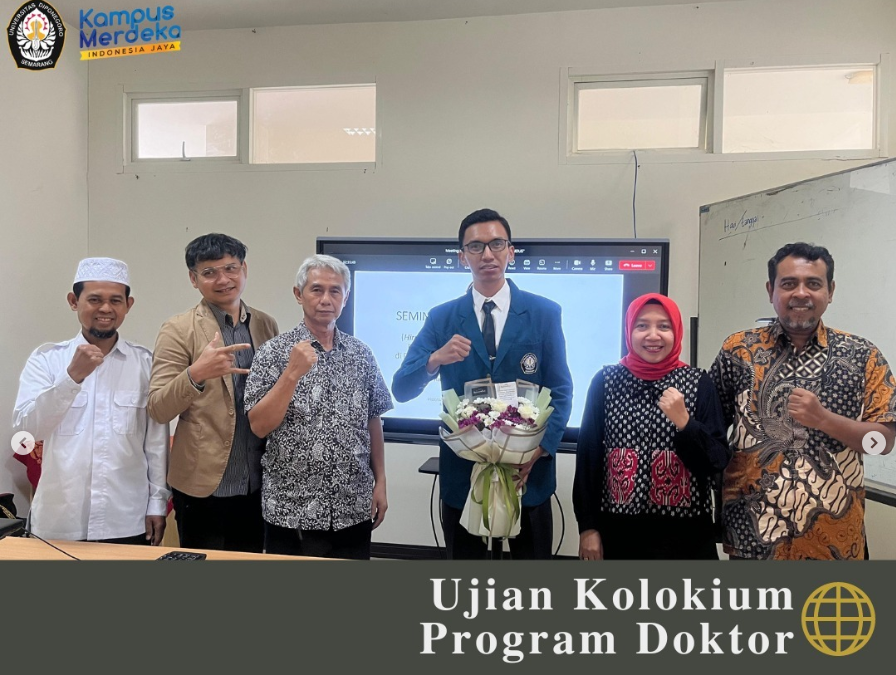 Ujian Kolokium Proposal Disertasi Program Doktor Manajemen Sumber Daya Perairan