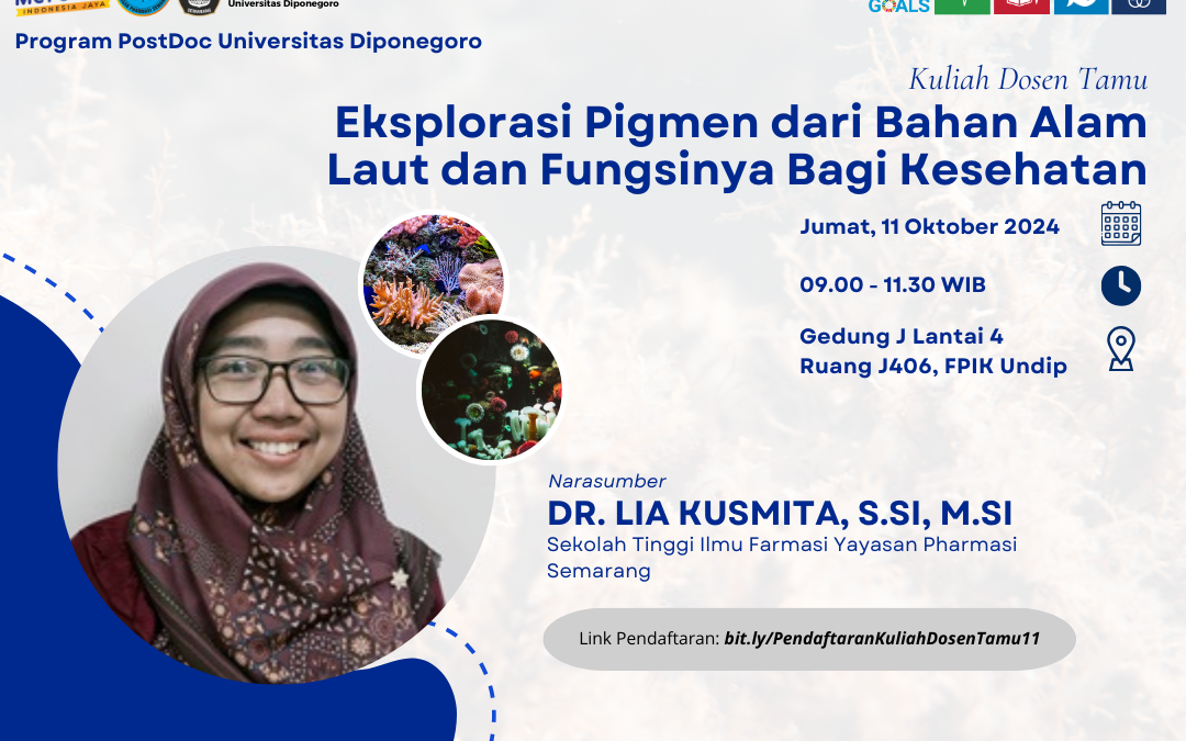 PostDoc Universitas Diponegoro  | Guest Lecturer