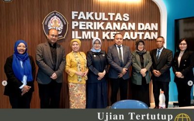 Dr. Dwi Imam, The 189th Doctor of Aquatic Resources Management from Doctoral Study Program