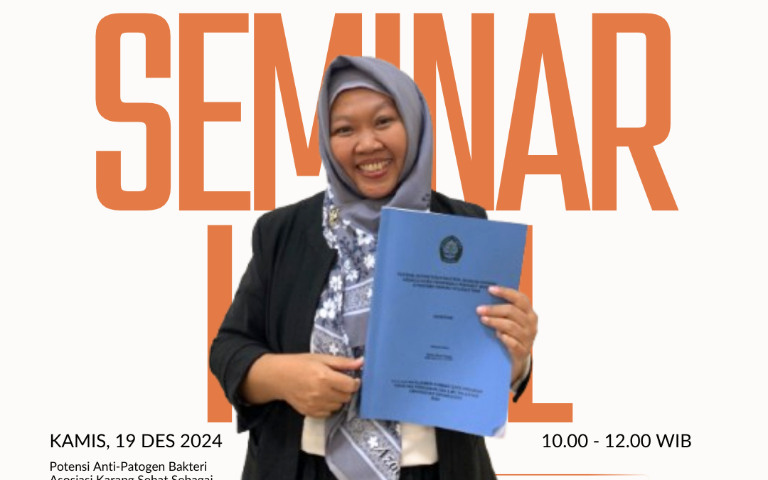 Seminar Hasil Penelitian Program Doktor Manajemen Sumberdaya Perairan an Ratna Diyah Palupi