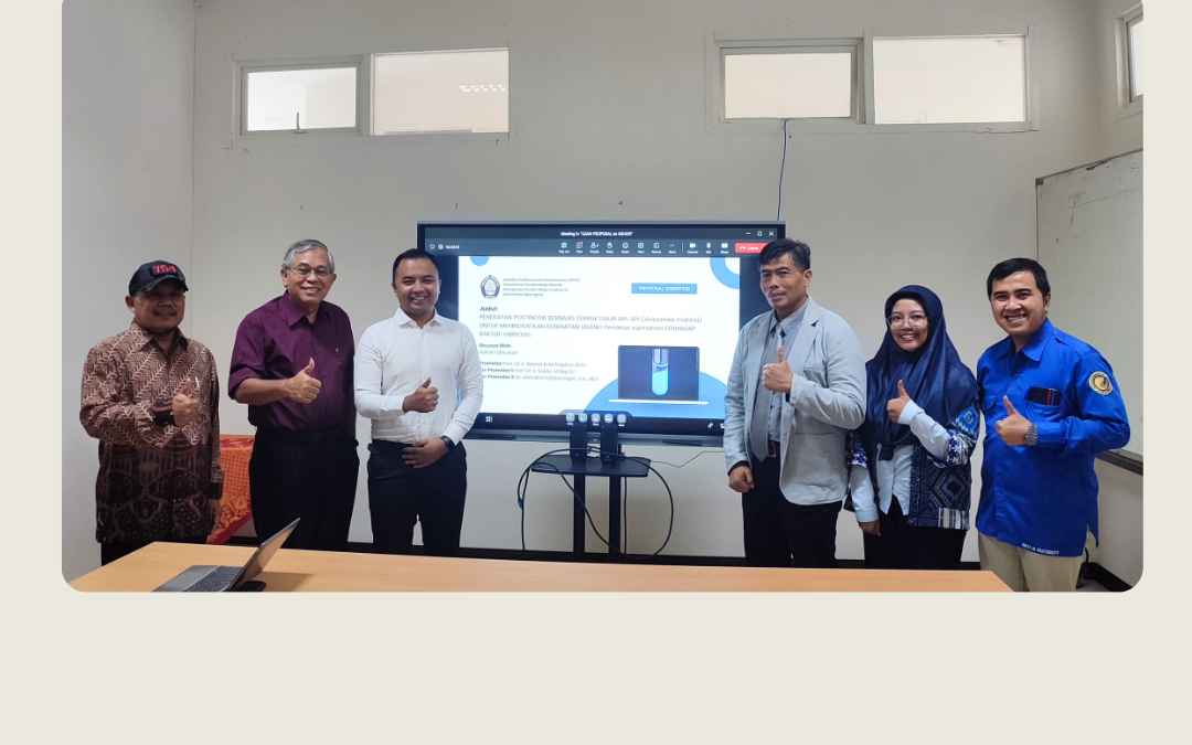 Colloquium Examination of Dissertation Proposal for Doctoral Program in Aquatic Resources Management by Ashari Fahrurrozi