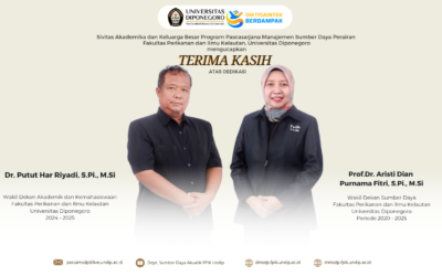 Terima Kasih Dedikasi Wakil Dekan FPIK Undip