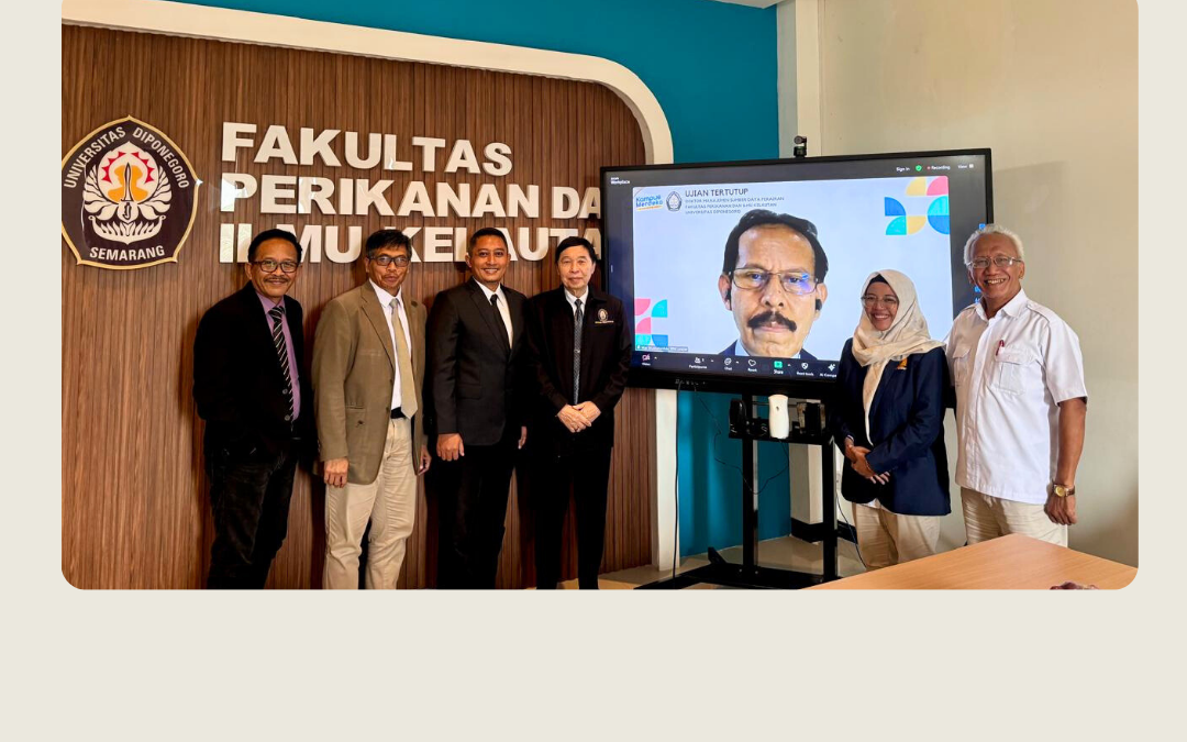Dr. Rizal Akbar Hutagalung, The 195th Doctor of Aquatic Resources Management from Doctoral Study Program