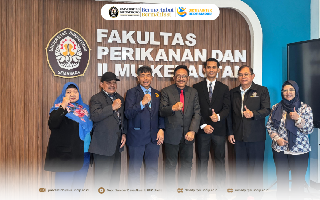 Dr. Ren Fitriadi | Doktor ke-200 dari Program Studi Doktor Manajemen Sumberdaya Perairan