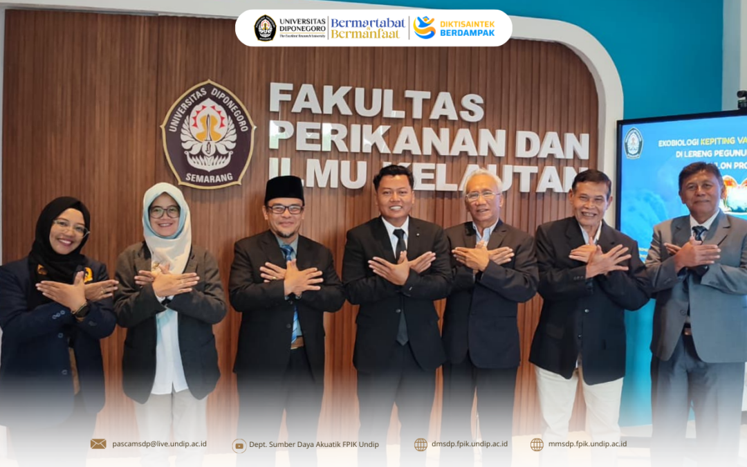 Dr. Muh Tri Aji | Doktor ke-205 dari Program Studi Doktor Manajemen Sumber Daya Perairan