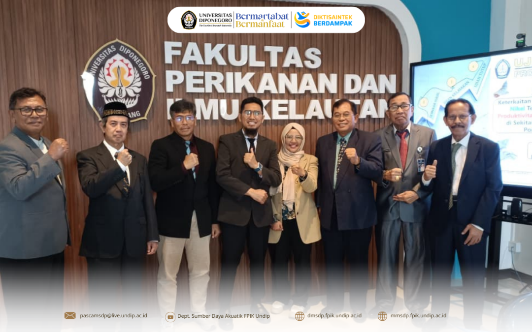 Dr. M Fajar Purnama | Doktor ke-206 dari Program Studi Doktor Manajemen Sumber Daya Perairan